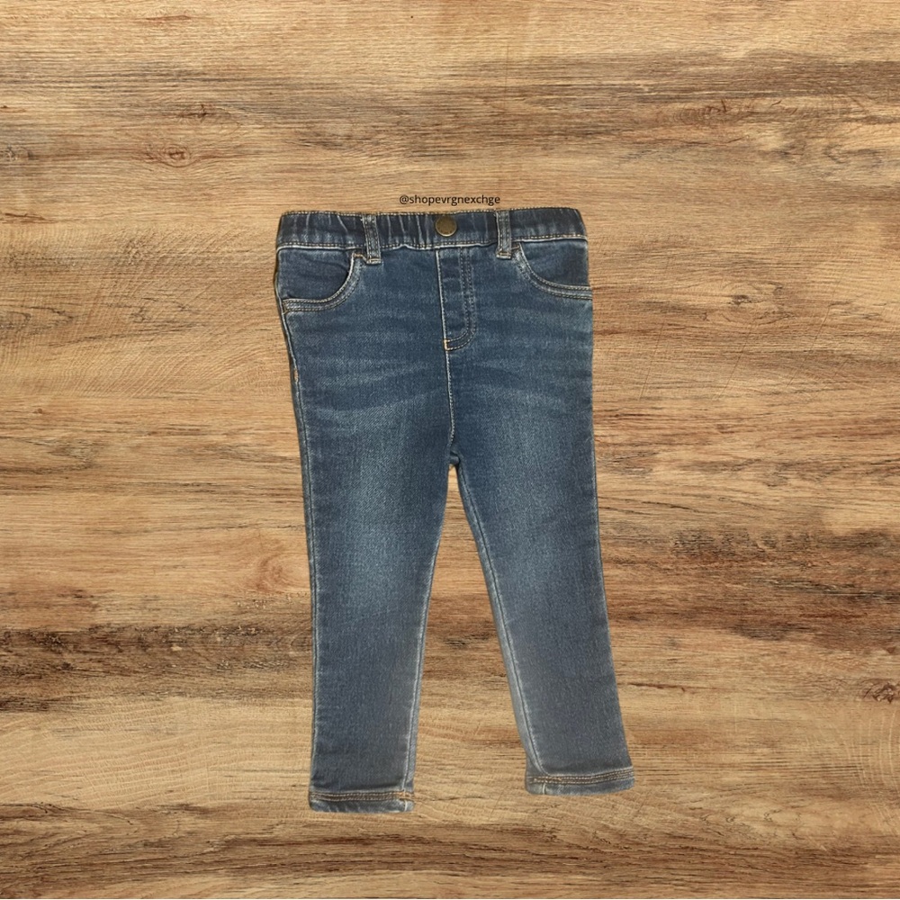 dip denim Girls Jeans Skinny Stretch Dark Wash NWT 12-18m